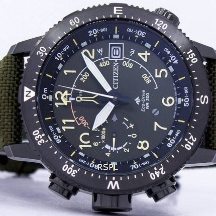 Citizen Promaster Eco-Drive calendrier perpétuel 200M BN4045-12 X montre homme