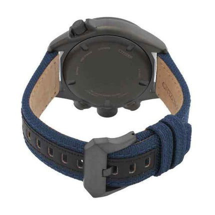 Montre pour homme Citizen Promaster Altichron Super Titanium avec cadran bleu Eco-Drive Diver BN4065-07L 200M