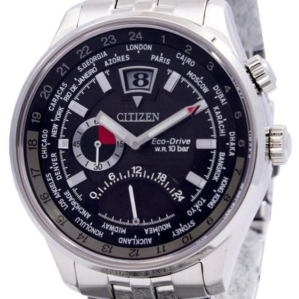 Citoyen rétrograde Dual Time Eco-Drive World Time BR0010-56F