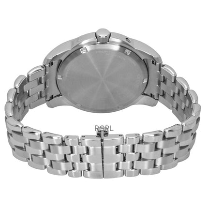 Montre homme Citizen Calendrier Phase de Lune, Cadran saumon, Acier inoxydable, Eco-Drive BU0080-52X, Étanche à 100 m