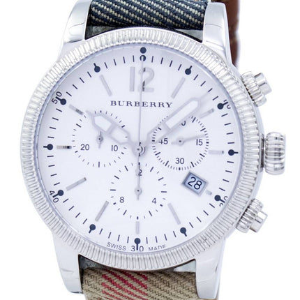 Montre Burberry House Check Chronographe Quartz BU7820 féminin