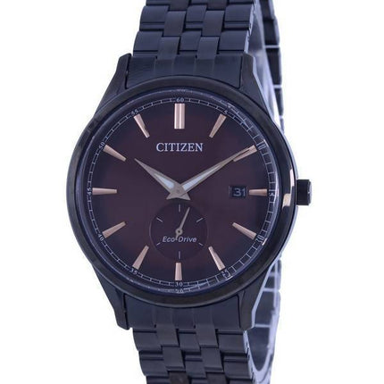 Montre Citizen Eco-Drive BV1115-82X en acier inoxydable avec cadran marron pour homme