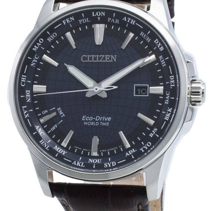 Montre pour homme Citizen Perpetual BX1001-11L, heure du monde, éco-conduite
