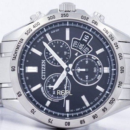 Le citoyen Direct vol Eco-Drive Chronograph mondiale temps Japon a BY0130-51E montre homme