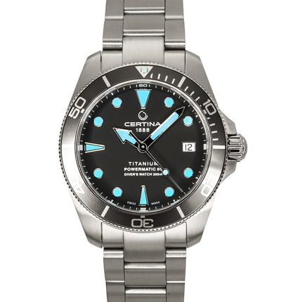 Montre de plongée automatique Certina DS Action Diver titane gris cadran C032.807.44.081.00 300 m unisexe