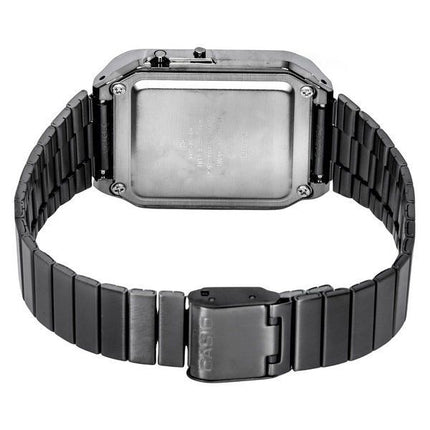 Montre pour homme Casio Vintage calculatrice numérique en acier inoxydable à  quartz CA-500WEGG-1B