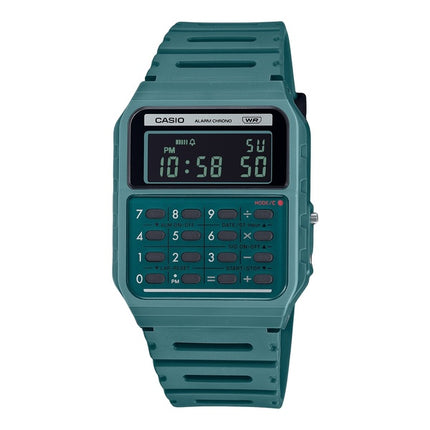Montre unisexe Casio POP Vintage Calculator Digital Green Bio-Based Resin Strap Quartz CA-53WB-3B