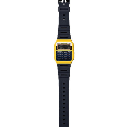 Montre unisexe Casio Standard Digital PAC-MAN Collaboration avec bracelet en résine biosourcée CA-53WPC-1B