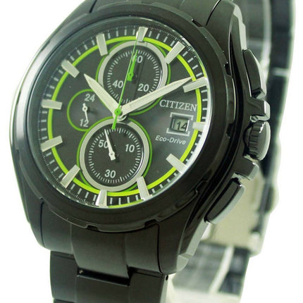 Citizen Eco-Drive Montre chronographe de sport CA0275-55E hommes
