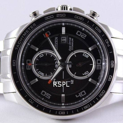 Citizen Eco Drive Titanium Chronograph CA0340-55F