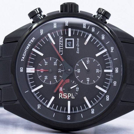 Montre Citizen Eco-Drive chronographe tachymètre Power Reserve CA0595-54F masculine