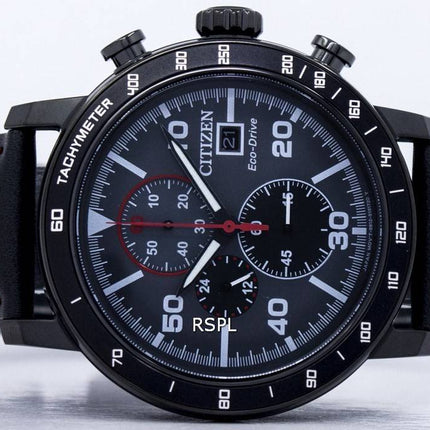 Montre Citizen Eco-Drive chronographe tachymètre CA0645 - 15H masculin