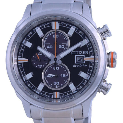 Montre Citizen Chronographe Cadran Noir Eco-Drive CA0730-85E 100M Homme