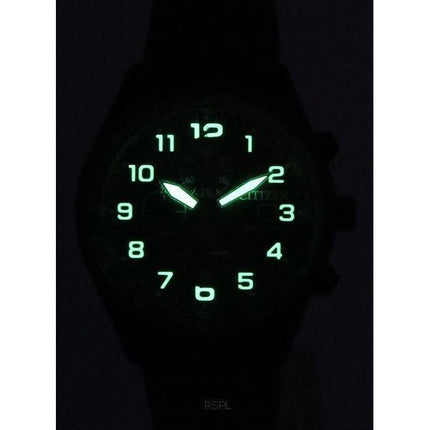 Citizen Eco-Drive Chronographe Acier Inoxydable Cadran Noir CA0775-79E 100M Montre Homme