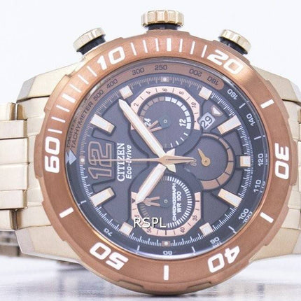Montre Citizen Eco-Drive chronographe tachymètre analogique CA4086-56E masculine