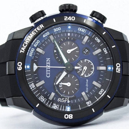 Montre Citizen Eco-Drive chronographe tachymètre CA4155 - 04L masculin