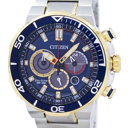 Citizen Eco-Drive chronographe analogique 200M CA4254 - 53L montre homme