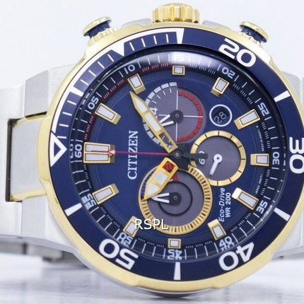 Citizen Eco-Drive chronographe analogique 200M CA4254 - 53L montre homme