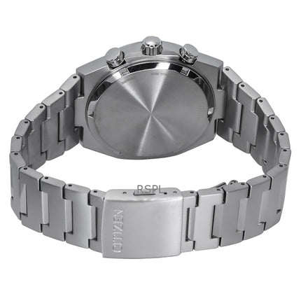 Montre homme Citizen Zenshin Chronograph Super Titanium Eco-Drive CA4610-85L 100M avec cadran bleu