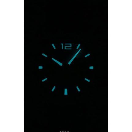 Montre homme Citizen Eco-Drive chronographe avec bracelet en cuir et cadran blanc CA4640-09A 100 m