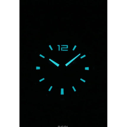 Montre homme Citizen Eco-Drive chronographe en acier inoxydable avec cadran vert CA4640-50X 100 m