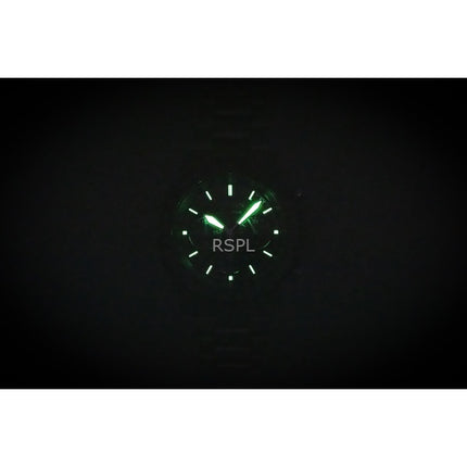 Montre de plongée Citizen Promaster Sky Chronographe en acier inoxydable avec cadran vert Eco-Drive CA4664-60W pour homme, 200 m