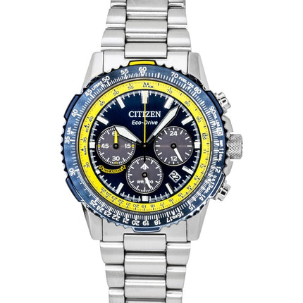 Montre homme Citizen Promaster Navihawk Édition Spéciale Chronographe Cadran Bleu Eco-Drive Diver's CA4667-53L 200M