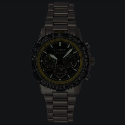Montre homme Citizen Promaster Navihawk Édition Spéciale Chronographe Cadran Bleu Eco-Drive Diver's CA4667-53L 200M
