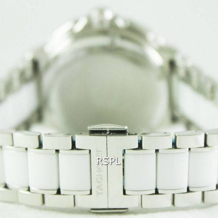 Tag Heuer Formula One chronographe Diamond cadran blanc CAH1211. BA0863 Femme Watch