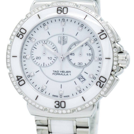 Tag Heuer « Formula One » diamants Accent Chronographe Quartz CAH1213. BA0863 Women Watch