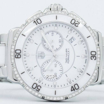 Tag Heuer « Formula One » diamants Accent Chronographe Quartz CAH1213. BA0863 Women Watch