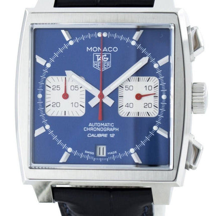 Tag Heuer Monaco automatique Chrongraph Calibre 12 fabriqué en Suisse CAW2111. FC6183 Montre homme