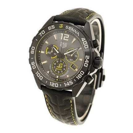 Montre pour homme Tag Heuer Formula 1 X Senna chronographe cadran gris Quartz CAZ101AJ.FC6487 200M