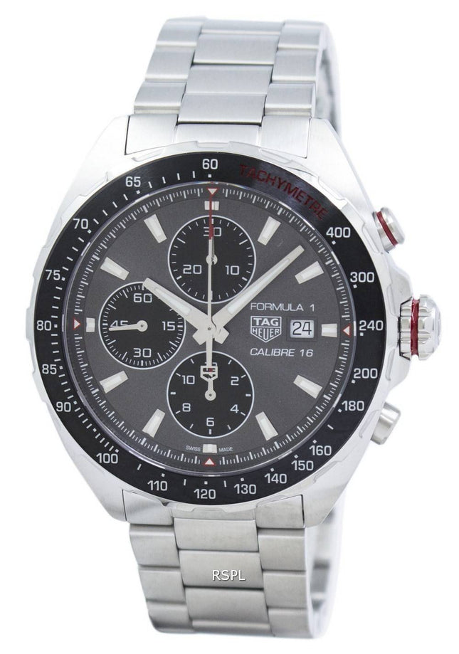 Tag Heuer Formula 1 chronographe automatique tachymètre CAZ2012. BA0876 Montre homme