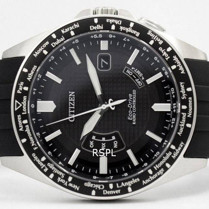 Citizen Eco-Drive Radio mondiale contrôlée CB0027-00E/CB0020-09F