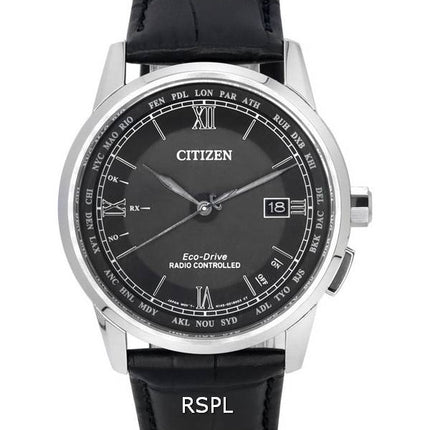 Citizen Eco-Drive Global Radio Contrôlée Cadran Noir CB0151-19E 100M Montre Homme