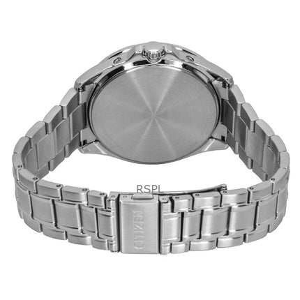 Montre homme Citizen Eco-Drive radiocommandée en acier inoxydable avec cadran noir CB0250-84E 100 m