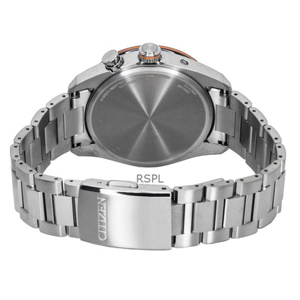 Montre homme Citizen Attesa ACT Line Super Titanium, cadran bleu, Eco-Drive CB0287-68L, 100 m