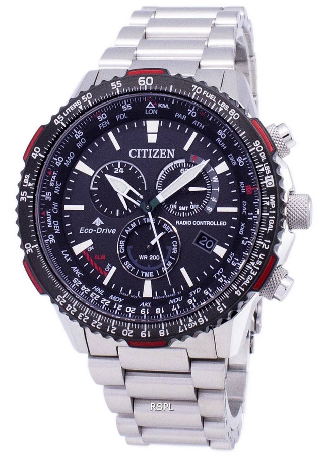 Citizen Promaster Eco-Drive Radio Controlled chronographe 200M CB5001-57F montre homme
