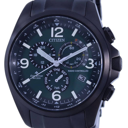 Montre pour homme Citizen Promaster Land chronographe radiocommandÃ©e Eco-Drive CB5925-82X 200M