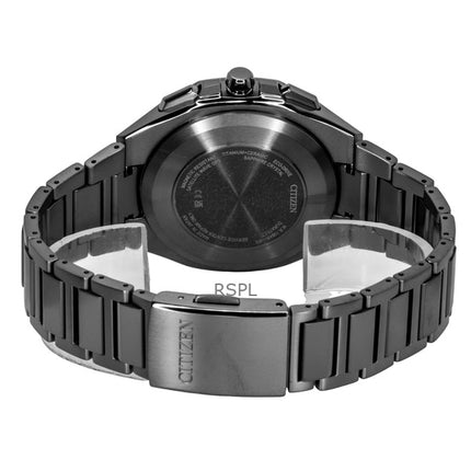 Montre homme Citizen Eco-Drive Attesa Satellite Wave GPS Super Titanium Cadran noir CC4105-69E 100M
