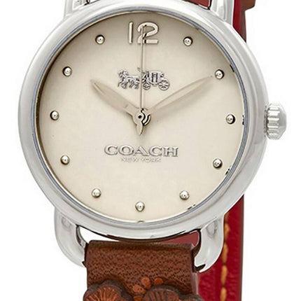 Montre Femme Coach Delancey Beige Cadran Acier Inoxydable Quartz 14502761