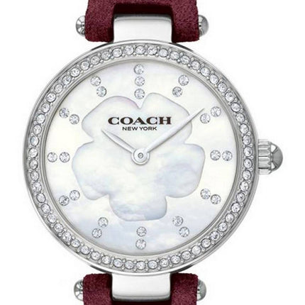 Coach Park Crystal Accents Cuir 14503102 Montre Femme
