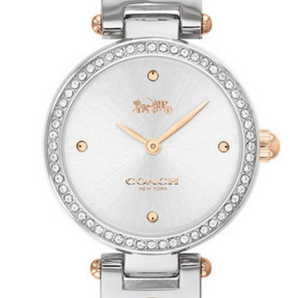 Montre Femme Coach Park Crystal Accents Cadran Argent Quartz 14503286