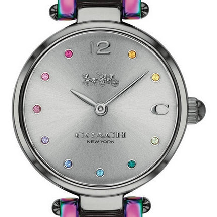 Montre Femme Coach Park Cadran Gris Deux Tons Acier Inoxydable Quartz 14503433