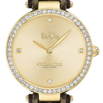 Montre pour femme Coach Park Jacquard Signature C Crystal Accents Quartz 14503456