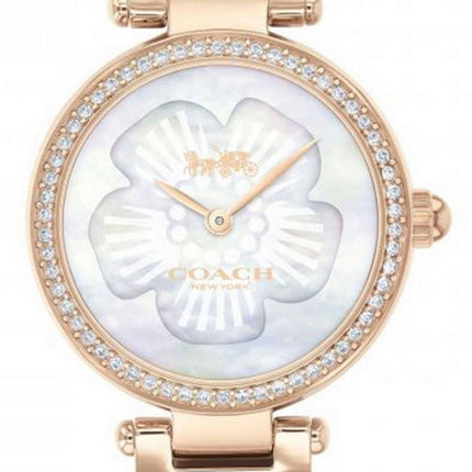 Montre Femme Coach Park Crystal Accents Or Rose Acier Inoxydable Quartz 14503511