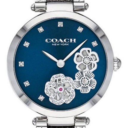 Montre Femme Coach Park Cadran Bleu Acier Inoxydable Quartz 14503567