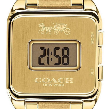 Montre femme Coach Darcy en acier inoxydable doré 14503591