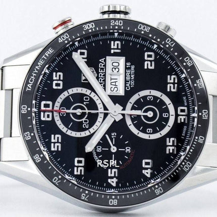 Tag Heuer Carrera chronographe automatique Calibre 16 Suisse fait CV2A1R. BA0799 Montre homme